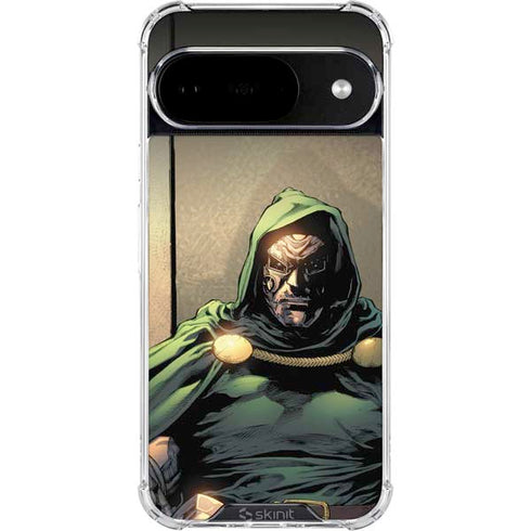 Marvel Dr. Doom Doctor Victor Von Doom Google Pixel 10 Clear Case